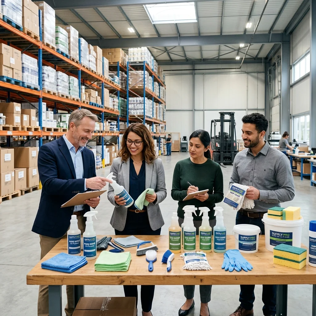 SRR Marketing — Indore B2B housekeeping supplier team